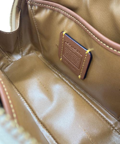COACH（コーチ）COACH (コーチ) コスメポーチ ライトピンクの古着・服飾アイテム
