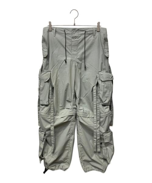 GS THE ULTIMATE EXPERIENCE（ジーエス ジ アルティメイト エクスペリエンス）GS THE ULTIMATE EXPERIENCE (ジーエス ジ アルティメイト エクスペリエンス) カーゴパンツ ライトグレー サイズ:Sの古着・服飾アイテム
