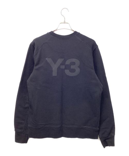 Y-3（ワイスリー）Y-3 (ワイスリー) CLASSIC BACK LOGO CREW SWEATSHIRT ブラック サイズ:Lの古着・服飾アイテム