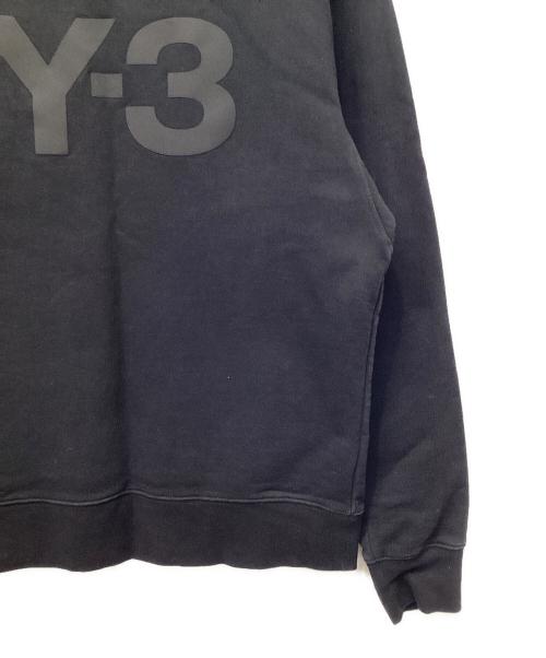 Y-3（ワイスリー）Y-3 (ワイスリー) CLASSIC BACK LOGO CREW SWEATSHIRT ブラック サイズ:Lの古着・服飾アイテム