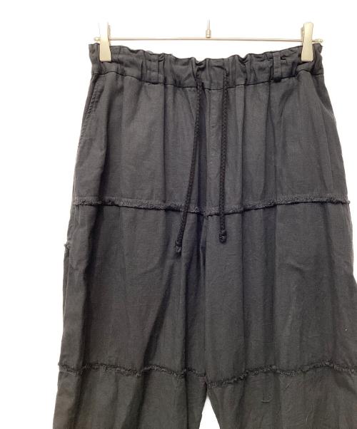 MITTAN（ミッタン）MITTAN (ミッタン) 竹パンツ ブラック サイズ:3の古着・服飾アイテム