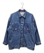 Graphpaperグラフペーパー）の古着「デニムジャケット」｜インディゴ