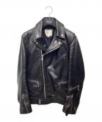 Lewis Leathersルイスレザース）の古着「レザーライダースジャケット」｜ブラック