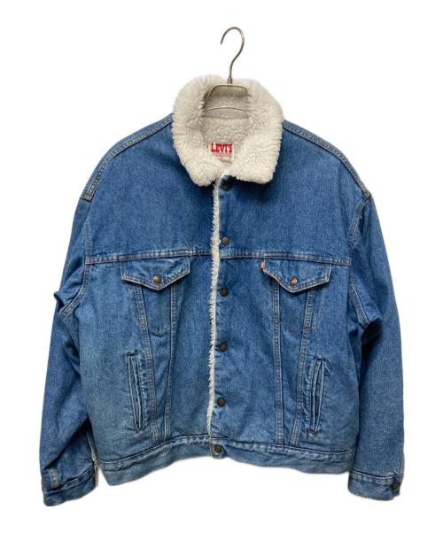 LEVI'S（リーバイス）LEVI'S (リーバイス) ボアデニムジャケット インディゴ サイズ:42の古着・服飾アイテム