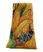 me ISSEY MIYAKEミーイッセイ ミヤケ）の古着「プリーツスカーフ」｜イエロー