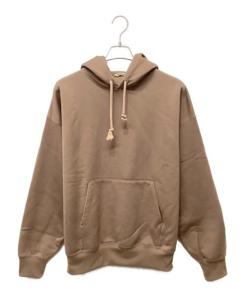 AURALEE（オーラリー）AURALEE (オーラリー) バギーポリエステルスウェット プルオーバー ブラウン サイズ:4の古着・服飾アイテム