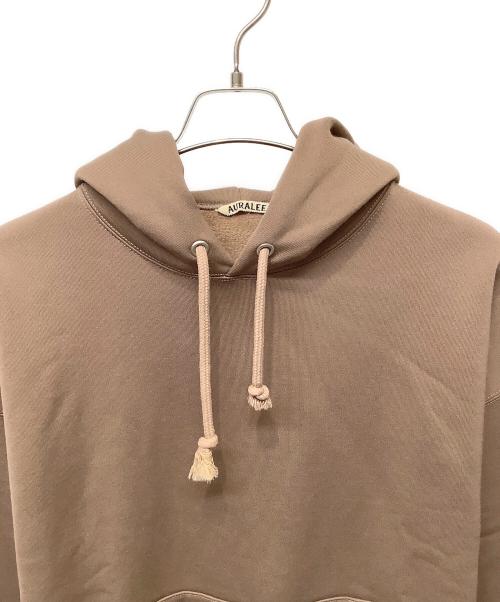 AURALEE（オーラリー）AURALEE (オーラリー) バギーポリエステルスウェット プルオーバー ブラウン サイズ:4の古着・服飾アイテム