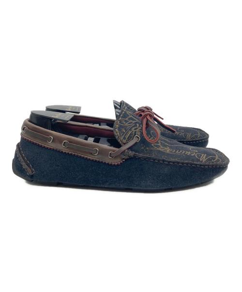 Berluti（ベルルッティ）Berluti (ベルルッティ) モカシンシューズ ブラック サイズ:9の古着・服飾アイテム
