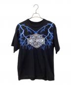HARLEY-DAVIDSON×NEIGHBORHOODハーレーダビッドソン×ネイバーフッド）の古着「半袖Tシャツ」｜ブラック