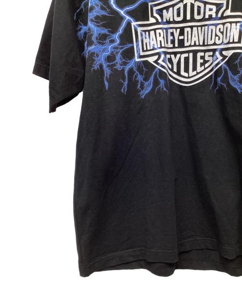 HARLEY-DAVIDSON（ハーレーダビッドソン）HARLEY-DAVIDSON (ハーレーダビッドソン) NEIGHBORHOOD (ネイバーフッド) 半袖Tシャツ ブラック サイズ:Mの古着・服飾アイテム