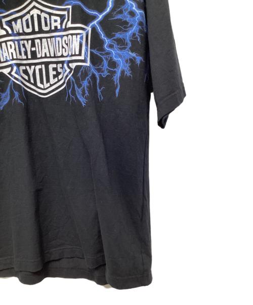 HARLEY-DAVIDSON（ハーレーダビッドソン）HARLEY-DAVIDSON (ハーレーダビッドソン) NEIGHBORHOOD (ネイバーフッド) 半袖Tシャツ ブラック サイズ:Mの古着・服飾アイテム