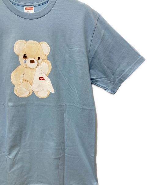 SUPREME（シュプリーム）Supreme (シュプリーム) プリントTシャツ ブルー サイズ:Mの古着・服飾アイテム