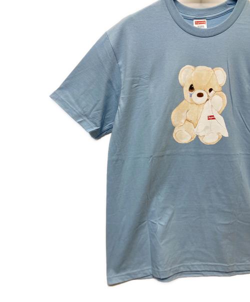SUPREME（シュプリーム）Supreme (シュプリーム) プリントTシャツ ブルー サイズ:Mの古着・服飾アイテム