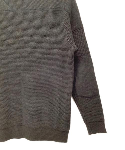 ACVM（エーシーブイエム）ACVM (エーシーブイエム) 厚手ニット ブラック サイズ:40の古着・服飾アイテム