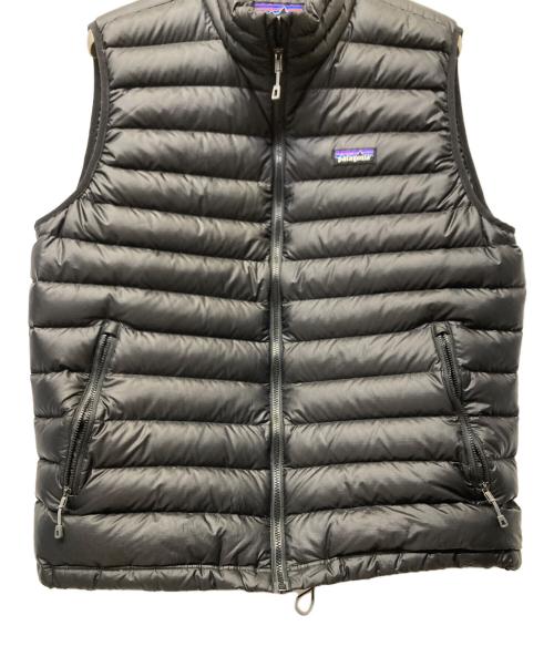 Patagonia（パタゴニア）Patagonia (パタゴニア) ダウンベスト ブラック サイズ:Ｌの古着・服飾アイテム