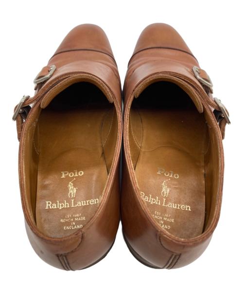 POLO RALPH LAUREN（ポロ・ラルフローレン）POLO RALPH LAUREN (ポロ・ラルフローレン) レザーシューズ ブラウン サイズ:7Ｅの古着・服飾アイテム
