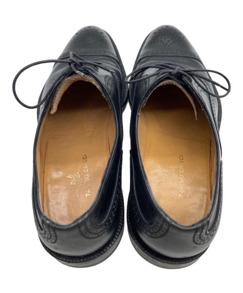 TANINO CRISCI（タニノクリスチー）TANINO CRISCI (タニノクリスチー) ストレートチップシューズ ブラック サイズ:6 1/2の古着・服飾アイテム