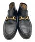 GUCCI (グッチ) モカシンブーツ ブラック サイズ:22.5：10000円