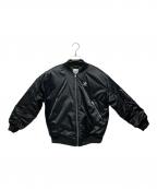 adidasアディダス）の古着「ボンバージャケット」｜ブラック