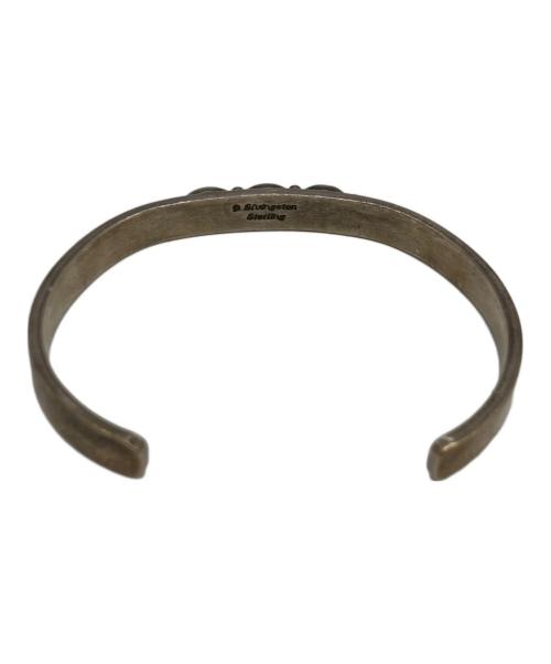 Navajo（ナバホ）NAVAJO (ナバホ) シルバーバングル シルバー×ブルーの古着・服飾アイテム