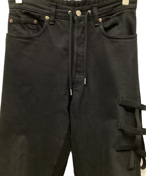 TAKAHIROMIYASHITA TheSoloIst.（タカヒロミヤシタ ザソロイスト）TAKAHIROMIYASHITA TheSoloIst. (タカヒロミヤシタ ザソロイスト) パンツ ブラック サイズ:48の古着・服飾アイテム