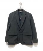 NEW BALANCEニューバランス）の古着「テーラードジャケット」｜ブラック