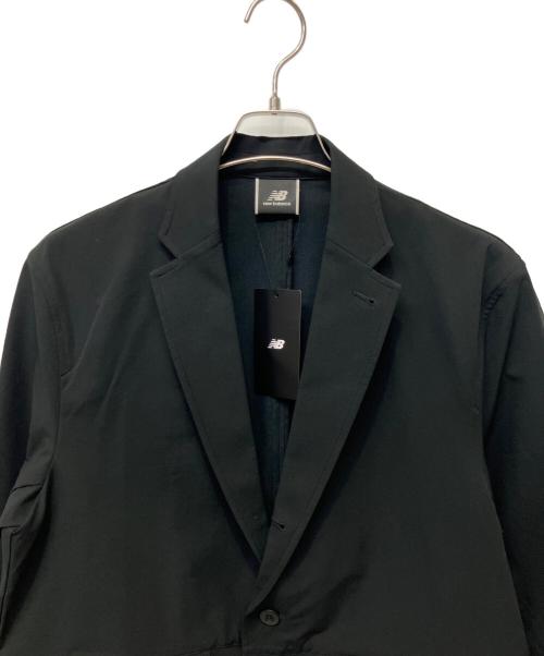 NEW BALANCE（ニューバランス）NEW BALANCE (ニューバランス) テーラードジャケット ブラック サイズ:M 未使用品の古着・服飾アイテム