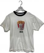 WIND AND SEA×KFCウィンダンシー×ケンタッキー・フライド・チキン）の古着「半袖カットソー」｜ホワイト