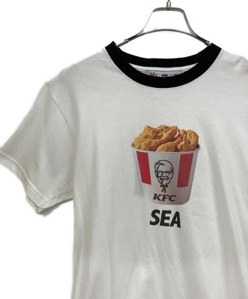 WIND AND SEA（ウィンダンシー）WIND AND SEA (ウィンダンシー) KFC (ケンタッキー・フライド・チキン) 半袖カットソー ホワイト サイズ:Sの古着・服飾アイテム