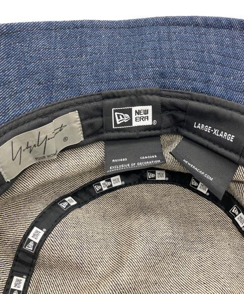 New Era（ニューエラ）New Era (ニューエラ) YOHJI YAMAMOTO (ヨウジヤマモト) デニムハット インディゴ サイズ:L-XLの古着・服飾アイテム