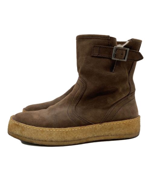 nonnative（ノンネイティブ）nonnative (ノンネイティブ) ムートンブーツ ブラウン ブラウン サイズ:43の古着・服飾アイテム