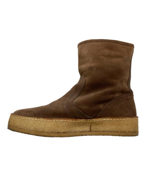 nonnative（ノンネイティブ）nonnative (ノンネイティブ) ムートンブーツ ブラウン ブラウン サイズ:43の古着・服飾アイテム