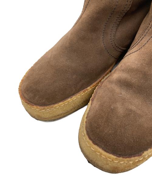 nonnative（ノンネイティブ）nonnative (ノンネイティブ) ムートンブーツ ブラウン ブラウン サイズ:43の古着・服飾アイテム