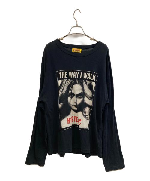 Hysteric Glamour（ヒステリックグラマー）Hysteric Glamour (ヒステリックグラマー) 長袖カットソー ブラック サイズ:FREEの古着・服飾アイテム