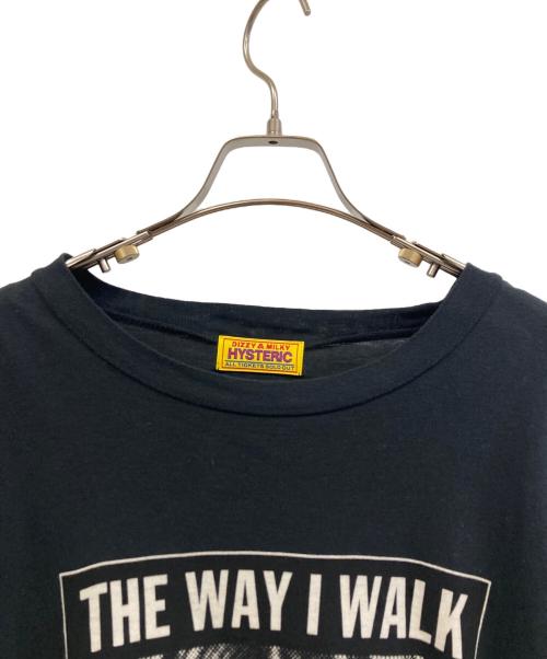 Hysteric Glamour（ヒステリックグラマー）Hysteric Glamour (ヒステリックグラマー) 長袖カットソー ブラック サイズ:FREEの古着・服飾アイテム