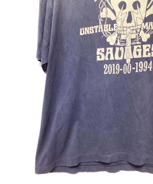 SAINT MICHAEL（セントマイケル）SAINT MICHAEL (セントマイケル) NEIGHBORHOOD (ネイバーフッド) 半袖カットソー ネイビー サイズ:XLの古着・服飾アイテム