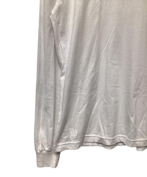 CHROME HEARTS（クロムハーツ）CHROME HEARTS (クロムハーツ) 長袖カットソー ホワイト サイズ:Lの古着・服飾アイテム