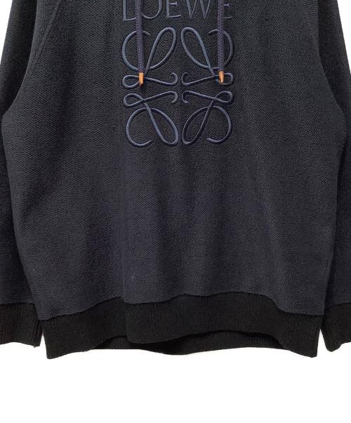 LOEWE（ロエベ）LOEWE (ロエベ) everse Anagram Hoodie ネイビー サイズ:Lの古着・服飾アイテム