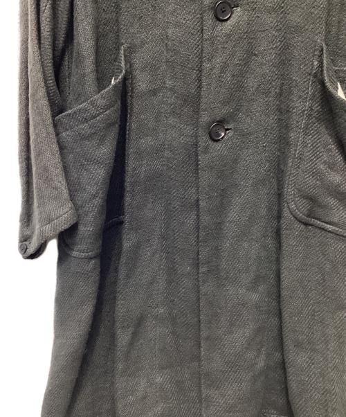 YAECA（ヤエカ）YAECA (ヤエカ) ロングコート グレー サイズ:Sの古着・服飾アイテム