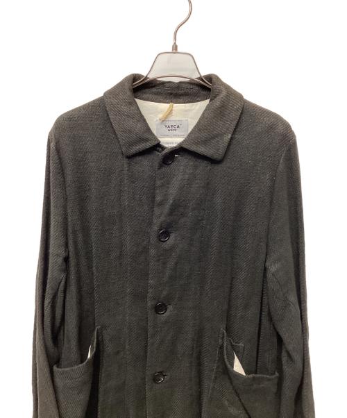 YAECA（ヤエカ）YAECA (ヤエカ) ロングコート グレー サイズ:Sの古着・服飾アイテム