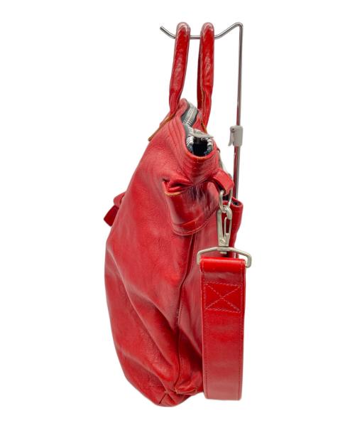 RAINBOW COUNTRY（レインボーカントリー）RAINBOW COUNTRY (レインボーカントリー) ショルダーバッグ レッドの古着・服飾アイテム