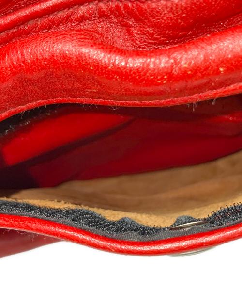 RAINBOW COUNTRY（レインボーカントリー）RAINBOW COUNTRY (レインボーカントリー) ショルダーバッグ レッドの古着・服飾アイテム