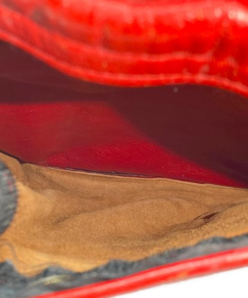 RAINBOW COUNTRY（レインボーカントリー）RAINBOW COUNTRY (レインボーカントリー) ショルダーバッグ レッドの古着・服飾アイテム