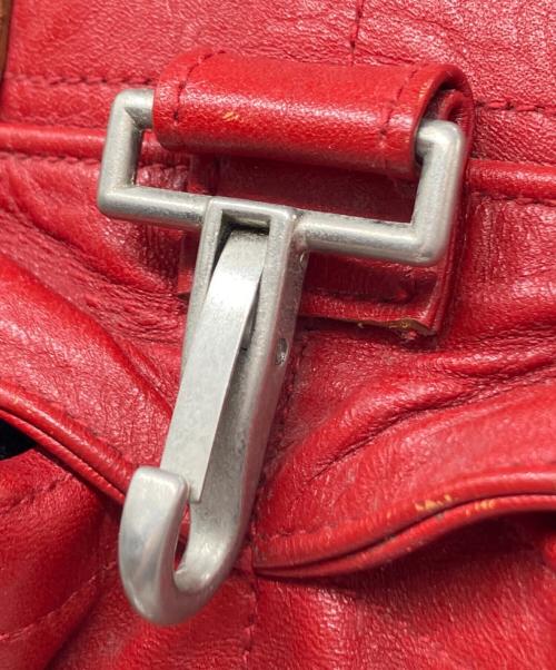 RAINBOW COUNTRY（レインボーカントリー）RAINBOW COUNTRY (レインボーカントリー) ショルダーバッグ レッドの古着・服飾アイテム