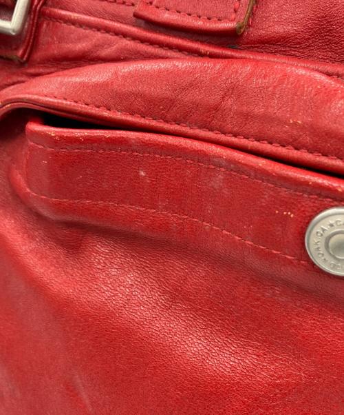 RAINBOW COUNTRY（レインボーカントリー）RAINBOW COUNTRY (レインボーカントリー) ショルダーバッグ レッドの古着・服飾アイテム