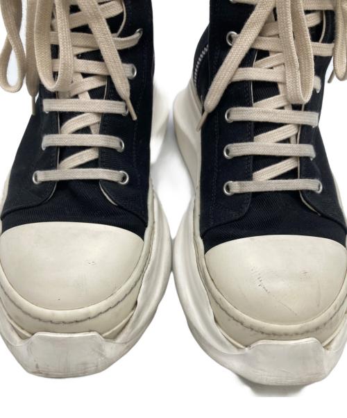 RICK OWENS DRKSHDW（リックオウエンス ダークシャドウ）RICK OWENS DRKSHDW (リックオウエンス ダークシャドウ) ハイカットスニーカー ブラック サイズ:SIZE 42の古着・服飾アイテム