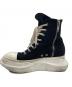 中古・古着 RICK OWENS DRKSHDW (リックオウエンス ダークシャドウ) ハイカットスニーカー ブラック サイズ:SIZE 42：45000円