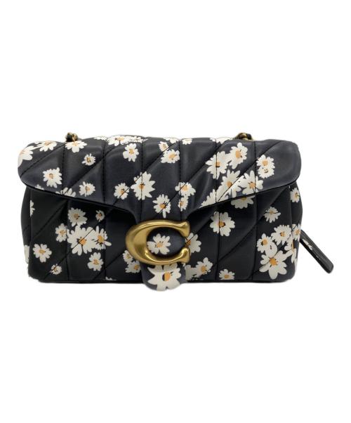 COACH（コーチ）COACH (コーチ) キルティングショルダーバッグ ブラックの古着・服飾アイテム