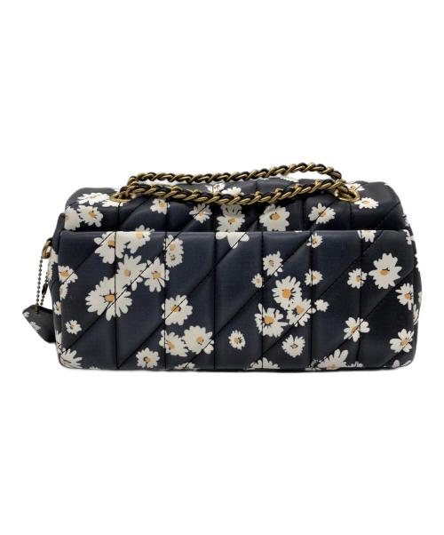 COACH（コーチ）COACH (コーチ) キルティングショルダーバッグ ブラックの古着・服飾アイテム