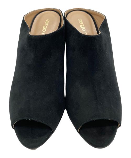 sergio rossi（セルジオロッシ）sergio rossi (セルジオロッシ) ミュール ブラック サイズ:36の古着・服飾アイテム